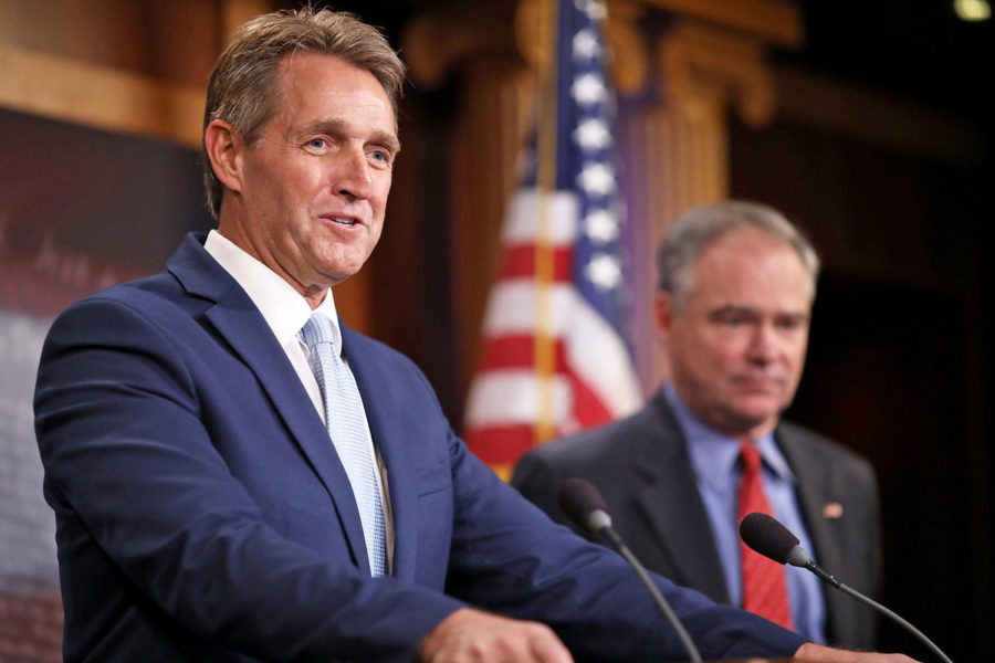 Senators Flake And Kaine Promote Use Of Military Force Against Terror Groups