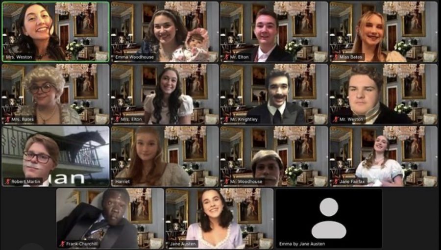 The upperclassmen cast of Emma