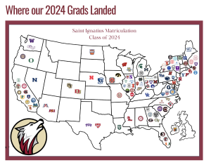 2024 Grad College Map
Saint Ignatius College Prep College Counseling 